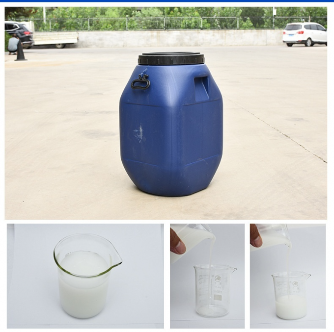 Xử lý nước thải cấp công nghiệp In dệt nhuộm Bọt khử bọt Silicone 5