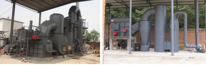 Lò đốt chất thải tổng hợp chất lỏng rắn Xử lý khí công nghiệp 5
