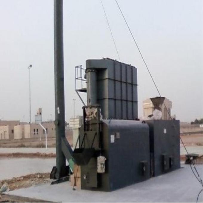 Chất thải rắn độc hại Lò đốt rác tái chế Phân loại 220V 0