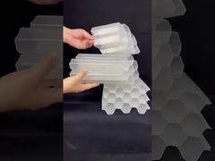 Phương tiện định cư ống Pp ống tổ ong nghiêng hình lục giác