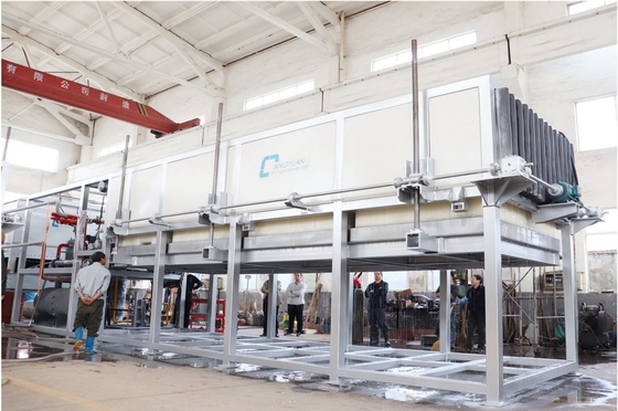 Máy làm đá khối 5T cho tủ lạnh Máy làm đá khối làm lạnh trực tiếp kiểu indutstrial