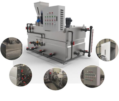 Nhà máy trộn bê tông Hệ thống phân phối hóa chất Định lượng để xử lý nước thải