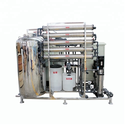 Hệ thống thẩm thấu ngược 2500 lít / giờ Bộ lọc nước RO để loại bỏ TDS mặn