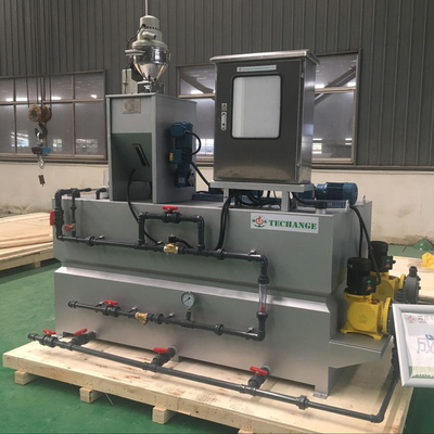 Thiết bị định lượng hóa chất polymer tự động ISO9001 cho tháp giải nhiệt
