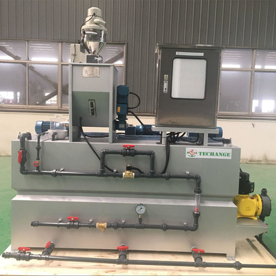 Thiết bị định lượng hóa chất polymer tự động ISO9001 cho tháp giải nhiệt