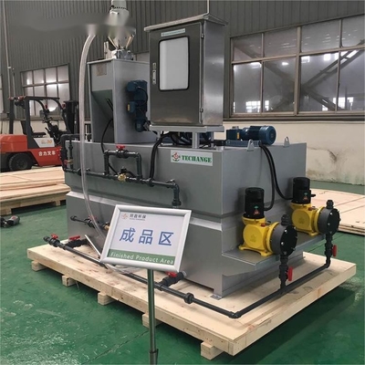 Thiết bị định lượng hóa chất polymer tự động ISO9001 cho tháp giải nhiệt