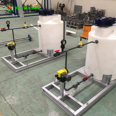 Thiết bị định lượng hóa chất polymer tự động ISO9001 cho tháp giải nhiệt
