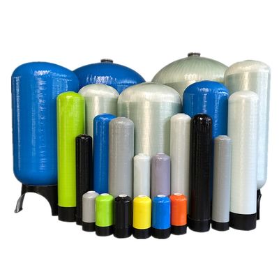 Bộ làm mềm nước Bể áp lực FRP Bộ lọc nước bằng than hoạt tính 150 Psi