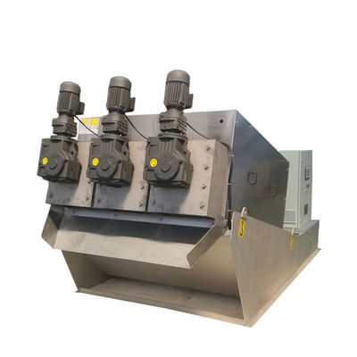Thiết bị xử lý nước thải tự động Loại vít SS304 / SS316 Chất liệu