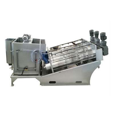 Hệ thống xử lý nước thải di động khử nước Máy ép bùn cho ngành công nghiệp thực phẩm