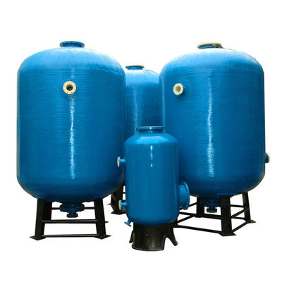 Xử lý nước Bể áp lực FRP Bể chứa nước Bể chứa nước Màu xanh lam