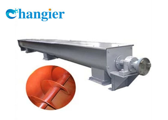 Băng tải trục vít ngang được sử dụng trong các ngành năng lượng và khai thác mỏ