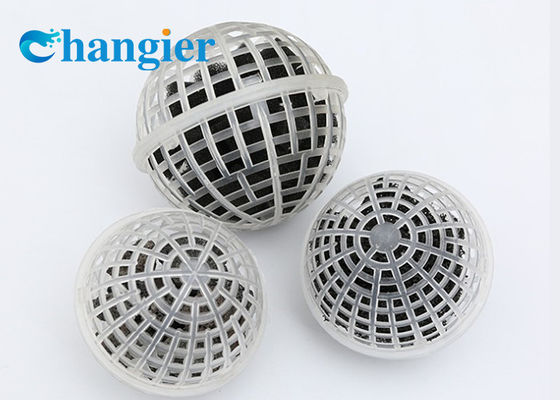 Xử lý nước thải Phương tiện lọc nước HDpe Bio Ball 150mm
