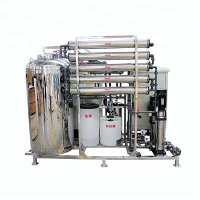 Hệ thống thẩm thấu ngược 2500 lít / giờ Bộ lọc nước RO để loại bỏ TDS mặn
