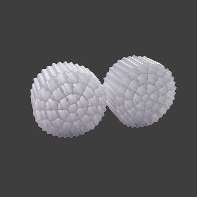 Phương tiện lọc Mbbr cho nuôi trồng thủy sản: Kích thước 10 * 7mm, màu trắng